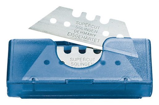 Storch Trapez-Klingen Eisgehärtet 0,65mm 10St/Dispenser 354155